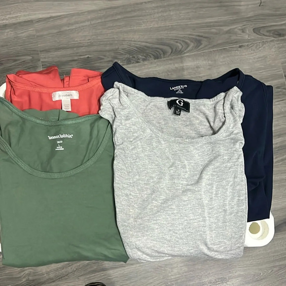 Set of 4 Plus Size tank tops Women's - Picture 1 of 5